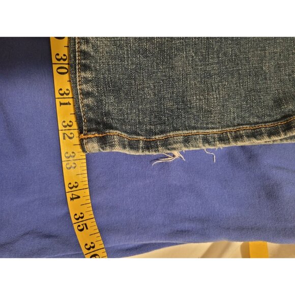 VTG Lucky Brand Womens Jeans 4/27 American Low rise Frayed Hem Bootcut Western - Picture 4 of 6